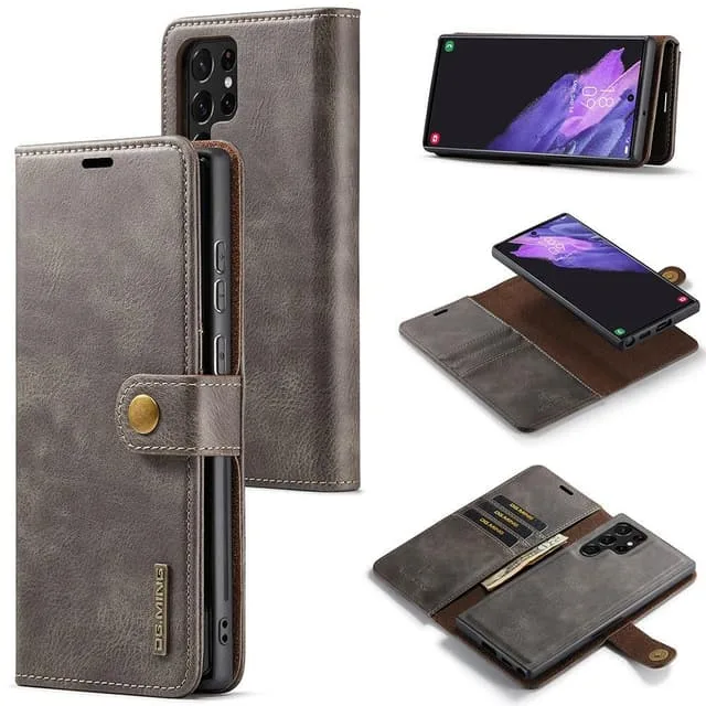 DG Ming Samsung S22 Ultra 2-i-1 Magnet Plånboksfodral