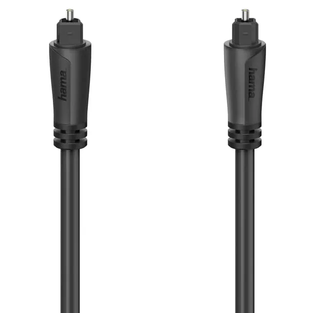 Hama Kabel Audio Optisk Svart 3m
