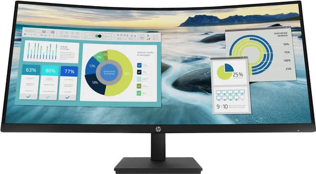 HP P34hc G4 WQHD 34” välvd bildskärm