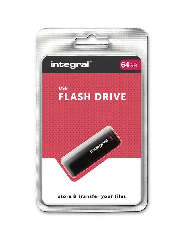 Integral 64GB USB 2.0 Black