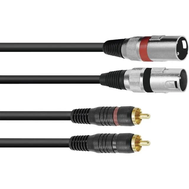 Omnitronic 3022522D XLR Adapterkabel