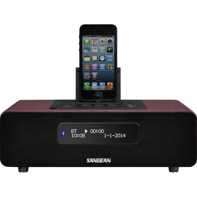 Sangean DDR-38 bordsradio DAB+ och FM, brun