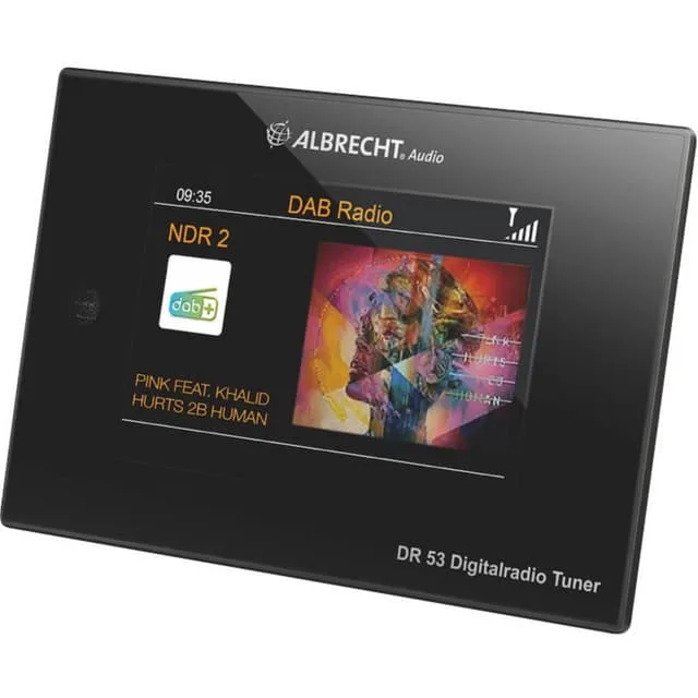 Albrecht DR 53 bordsradio DAB+, FM, Bluetooth