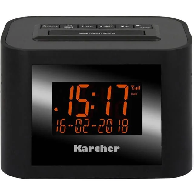 Karcher DAB 2420 Klockradio FM