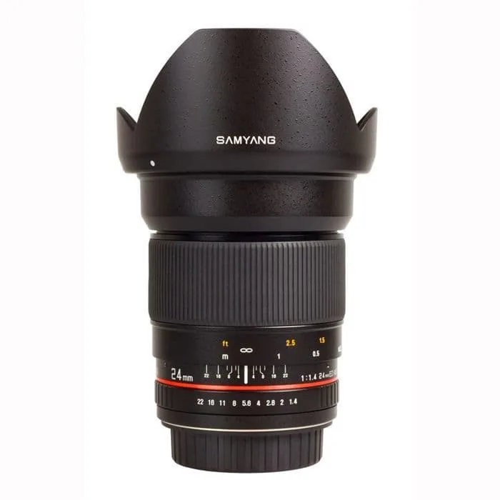 SAMYANG 24mm F1.4 ED AS IF UMC vidvinkelobjektiv för Canon EF