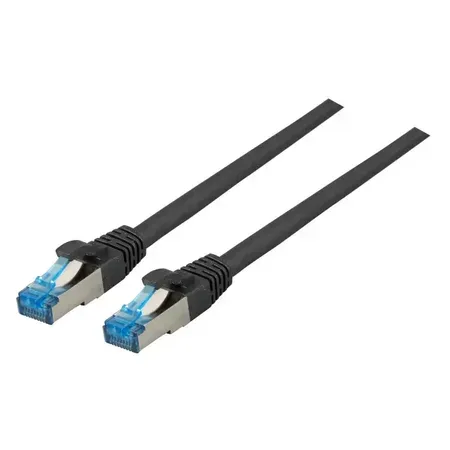 EFB Elektronik K5525FSW.2 nätverkskabel Cat6a S/FTP, svart, 2 m