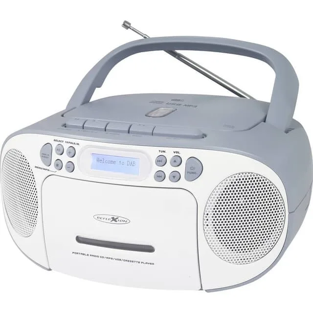 Reflexion CD-radio med DAB+, FM, kassett och USB