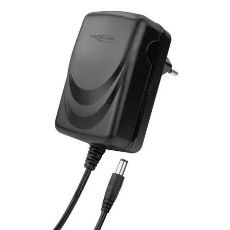 Ansmann 1201-0027 nätadapter 12 V, 30 W, svart