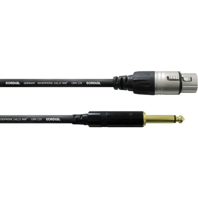Cordial CCM 5 FP XLR Anslutningskabel