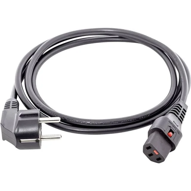 HAWA 1008271 IEC-anslutningskabel, svart, 2 m