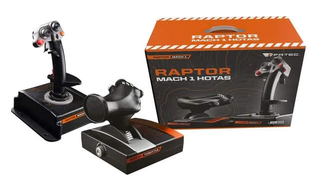 Raptor Flight Simulator Mach 1 HOTAS (Throttle & Flight Stick)