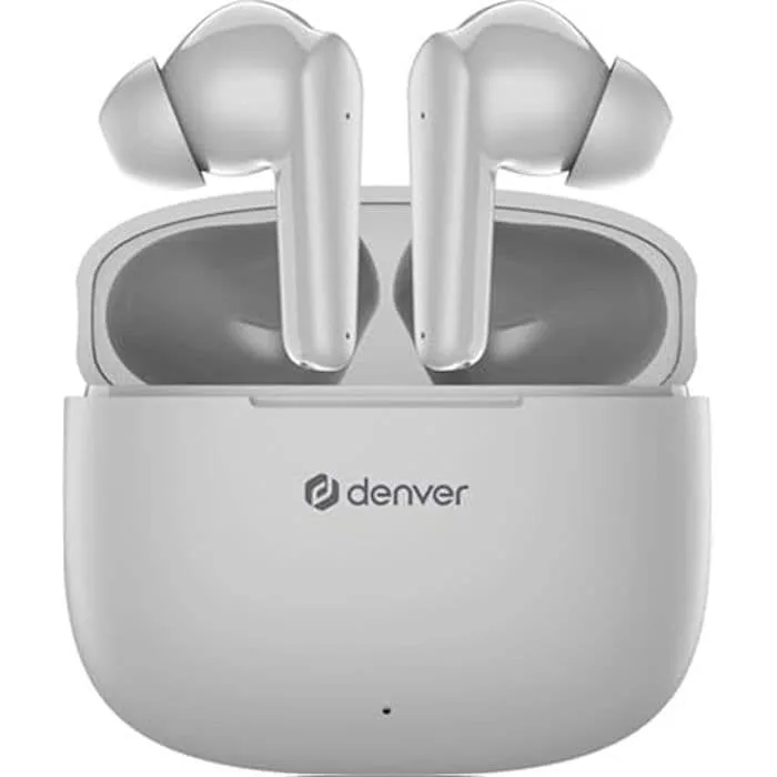 Denver TWE-48GR true wireless in-ear-hörlurar, grå A12529