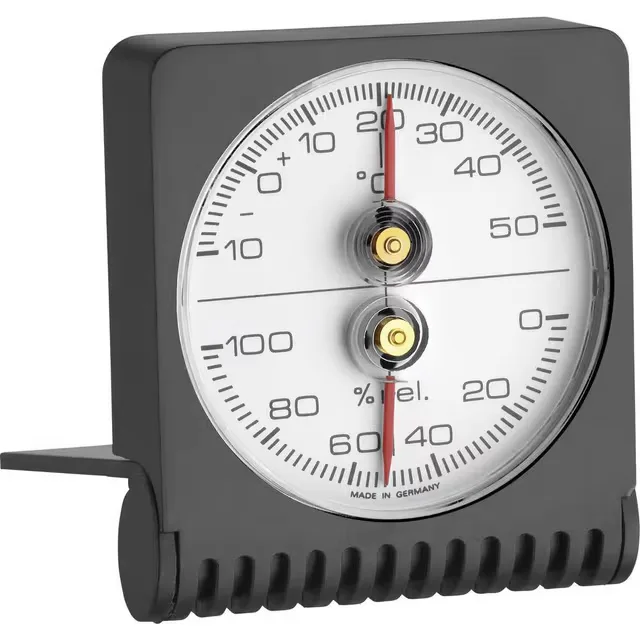 TFA Dostmann 7601 Termo-/Hygrometer Svart