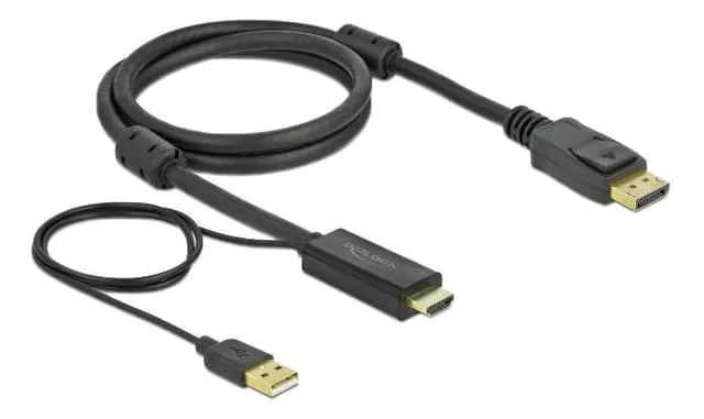 DELock kabel för video / ljud