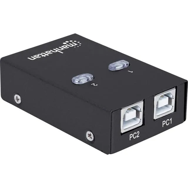 Manhattan 2 Port USB 2.0-switch