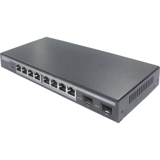 Digitus DN-95344 switch, 8 RJ45 + 2 SFP
