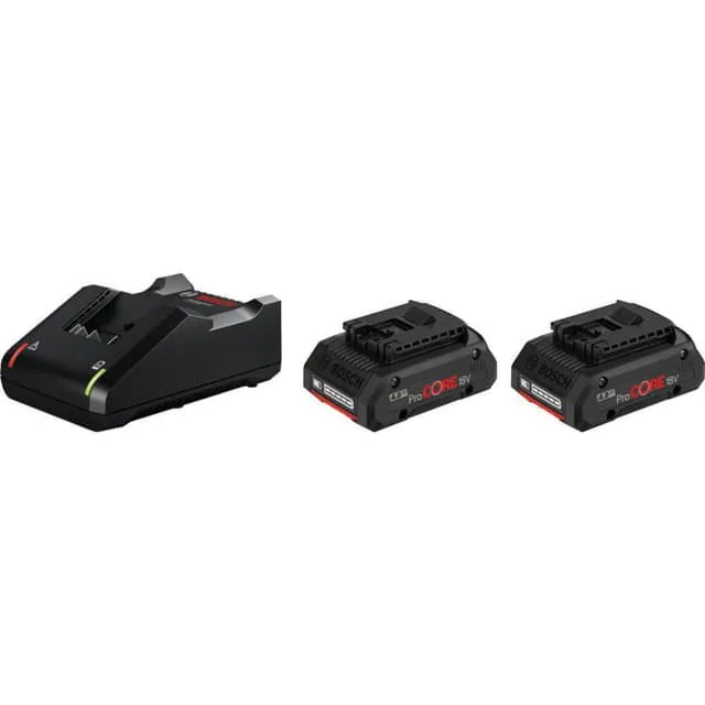Bosch Starter Set 2 x ProCORE18V 4.0Ah + GAL 18V-40