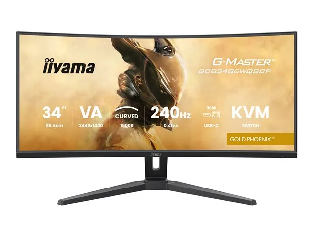 iiyama G-MASTER Gold Phoenix GCB3486WQSCP-B1 skärm, 34 tum