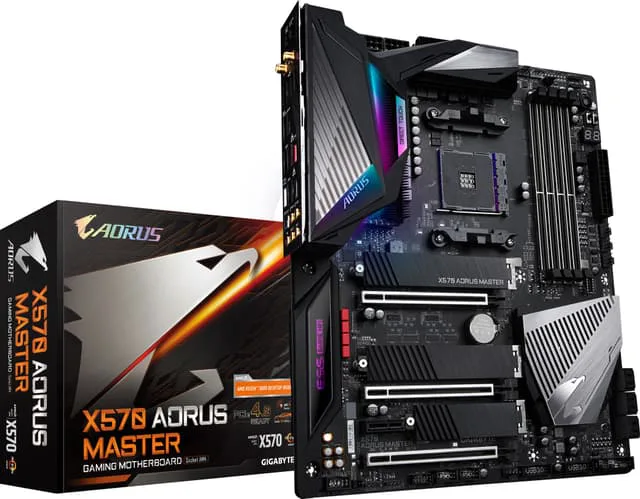 Gigabyte X570 Aorus Master moderkort