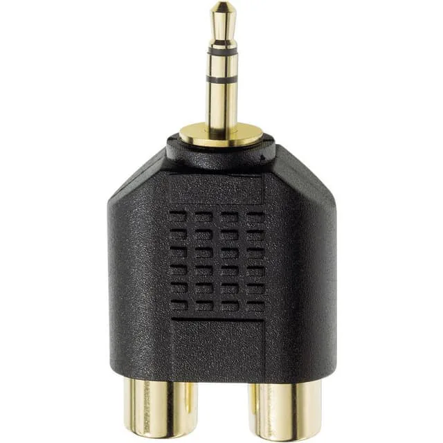 Inakustik 81381 Teleplugg / RCA Audio Y-adapter