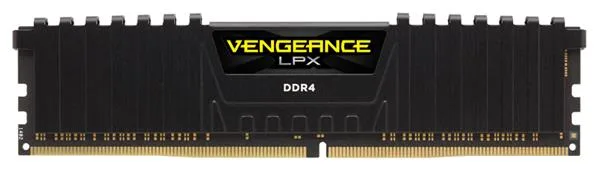 32 GB (4x8GB) DDR4-3200 Corsair Vengeance LPX Black