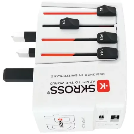 SKROSS Världs USB-laddare AC45PD