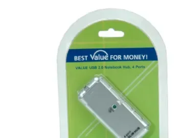 VALUE USB 2.0 Notebook Hub