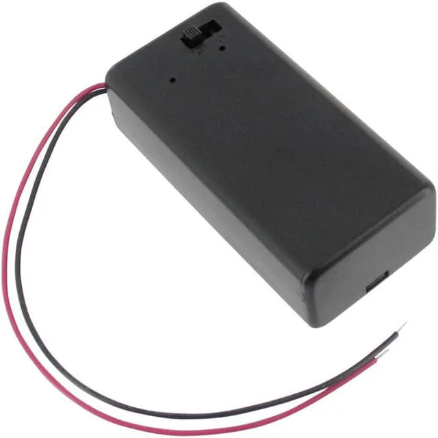 Velleman BH9VBS Batterihållare 1x 9 V blockbatteri (L x
