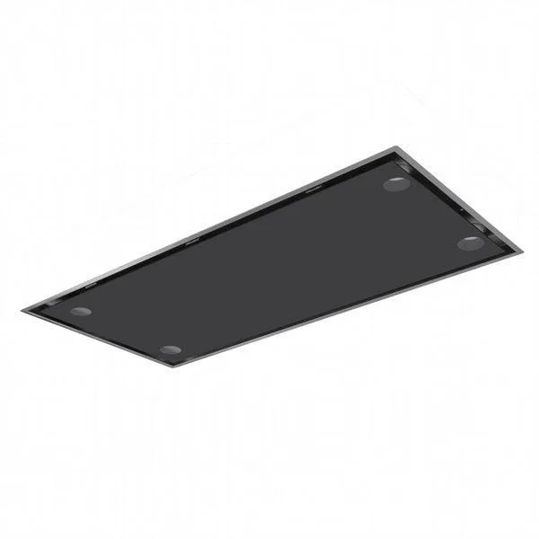 Silverline Vela 91 cm, svart glas med intern motor