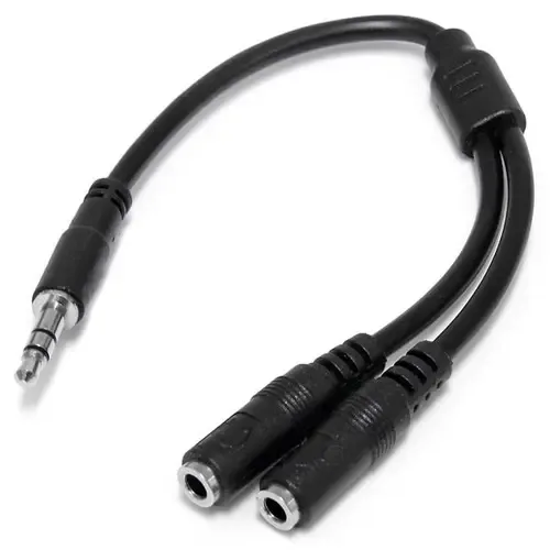 StarTech.com Slim stereosplitterkabel
