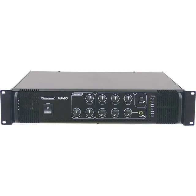 ELA-förstärkare Omnitronic MP-60