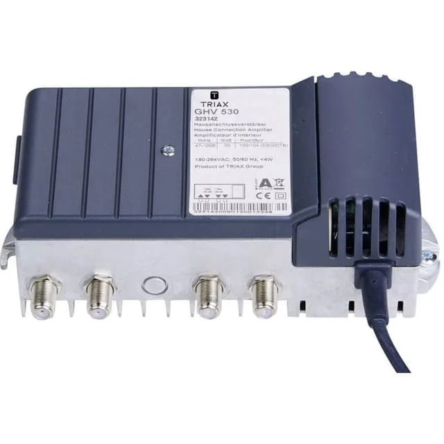 Triax GHV 530 Kabel-TV förstärkare 4-polig 30