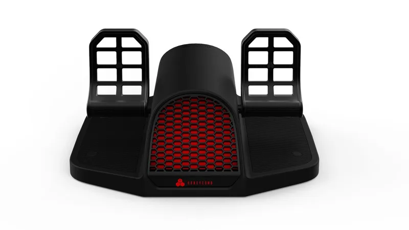 HONEYCOMB - Charlie Rudder Pedals