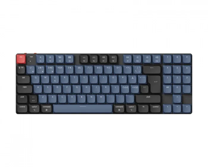 Keychron K13 Pro Low Profile Trådlöst Tangentbord RGB Aluminium [Gateron G Pro Brown]
