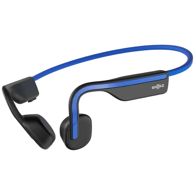 AfterShokz OpenMove trådlösa open-ear-hörlurar, blå
