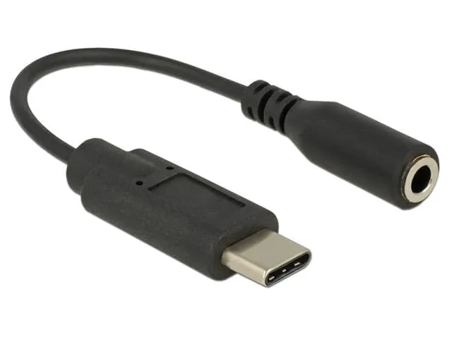 DeLock 65842 Audio-adapter USB Type-C hane till stereokontakt hona 14
