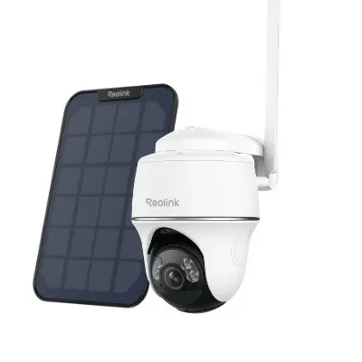 Reolink Go PT Plus (W) + Solpanel (B) 4G Batterikamera