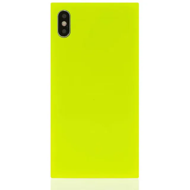 IDECOZ Mobilskal Neon Gul iPhone XS Max