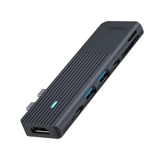 Rapoo Multiport USB-C UCM-2005 10-i-1 USB-C-Adapter