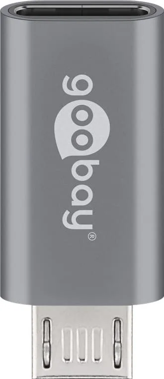 goobay USB-adapter Micro-USB till USB-C™