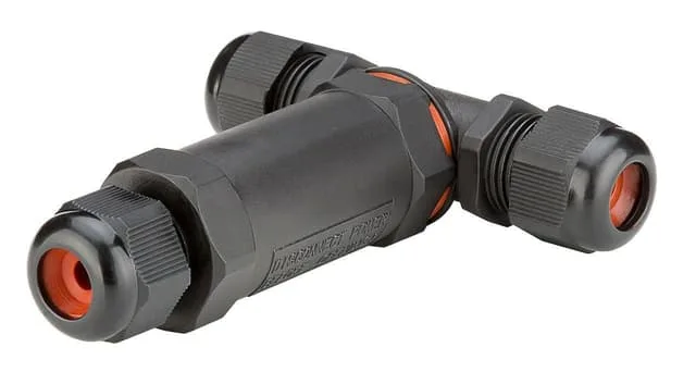 T-stycke kabelanslutning IP68