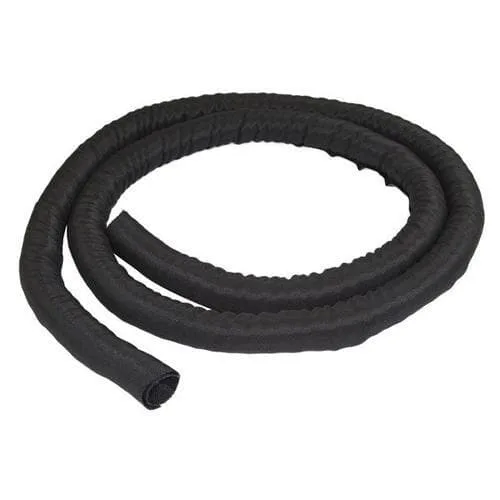 StarTech.com 2 m kabelstrumpa, Kabelhölje, Nylon, Polyester, Svart