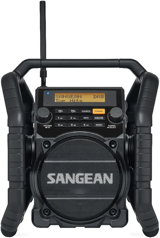 Sangean U-5 DBT Byggarbetsradio DAB+