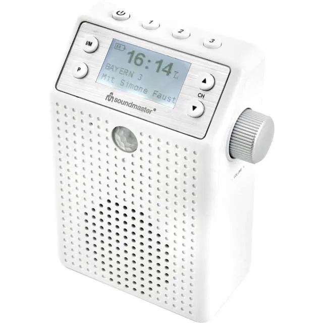 Soundmaster DAB60WE uttagsradio med DAB+, FM och Bluetooth