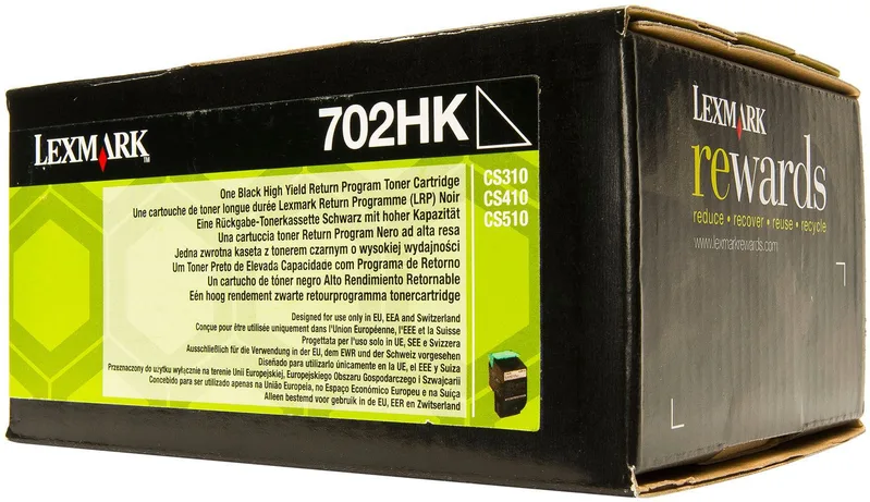 Lexmark 70C2HK0 till CS310dn/CS310n/CS410/CS510, Svart, 4000 sid