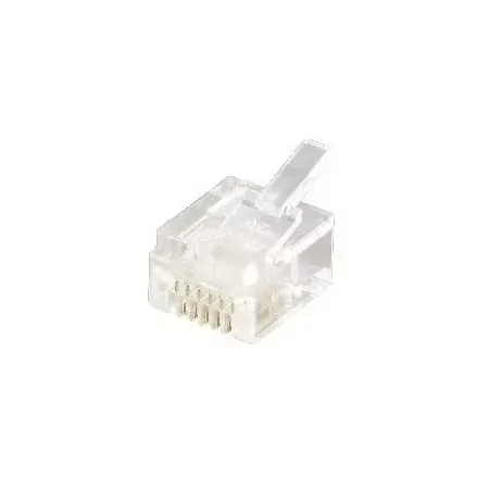 Equip 121131 skarvkoppling RJ-12 (6P6C) Transparent