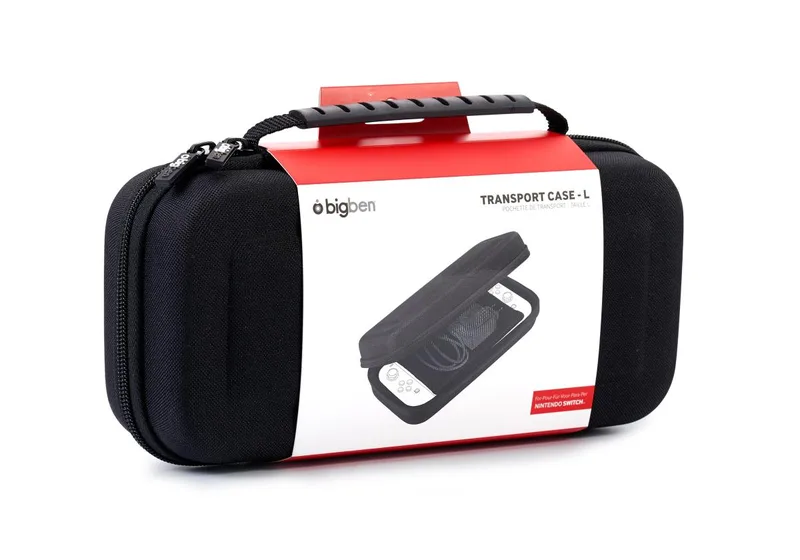 Bigben Classic XL väska för Switch Lite och Switch OLED, svart