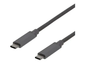 USB 3.1 Gen2 10 Gbps Typ C till Typ C kabel, 1m