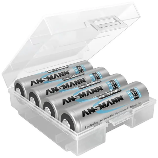 Batteribox 4x AAA (R03), AA (R6) Ansmann Box 4
