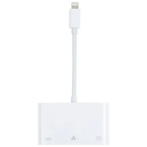 24 iPhone adapter till USB + 1000M